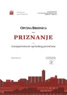 Priznanje za trasparentnost proračuna 2019.