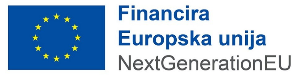 Financira Europska unija - NextGenerationEU