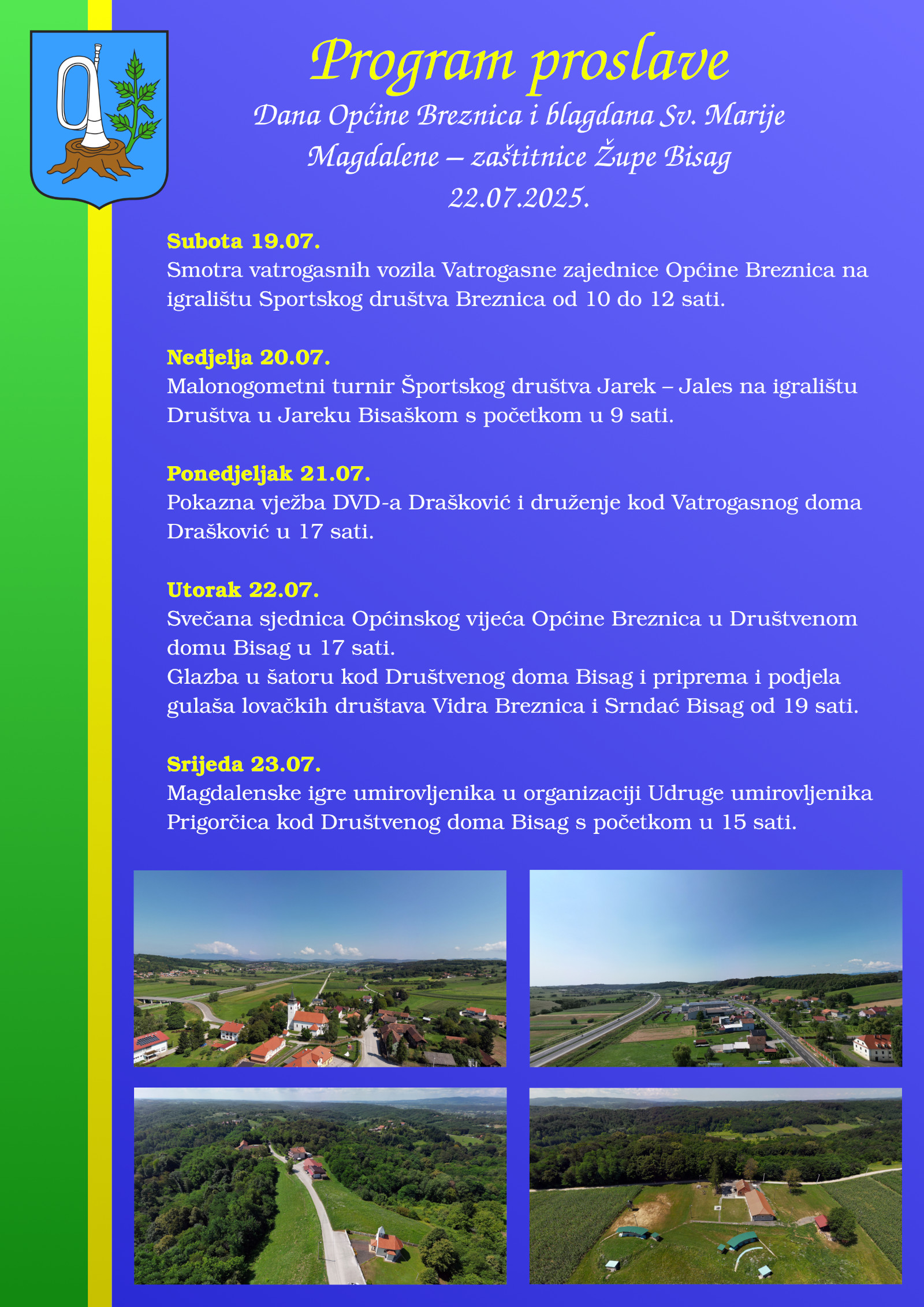 Program proslave Dana općine Breznica